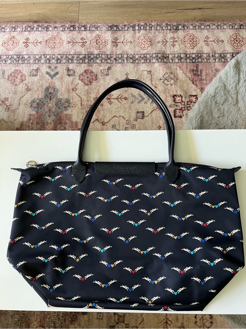 Limited Ed. Longchamp Le Pliage Chevaux - Picture 2 of 12